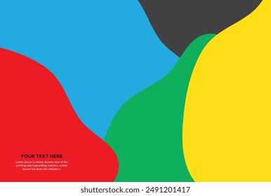 Abstract colored background. Vector graphics.