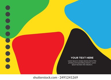 Abstract colored background. Vector graphics.