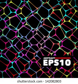 Abstract colored background. Vector illustration for your business artwork.