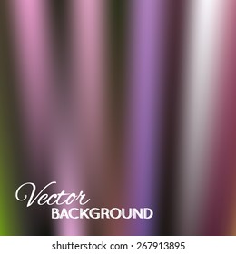 Abstract  colored blurred background. Vector illustration