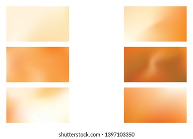 Abstract colored blurred gradient mesh background Set of Abstract Color Gradient Background for your Design.