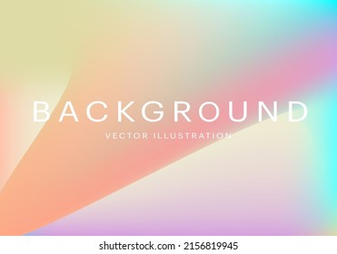 Abstract colored blurred gradient mesh background. Graphic color, backdrop modern banner. Vector.