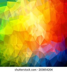 Abstract colored bright summer background. Vector illustration, EPS10.