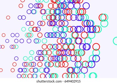 Abstract colored circles, bubbles, sphere or ellipses shape pattern. Good for web page, wallpaper, graphic design, catalog, texture or background. Vector graphic.