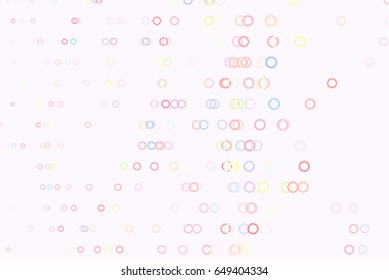 Abstract colored circles, bubbles, sphere or ellipses shape pattern. Good for web page, wallpaper, graphic design, catalog, texture or background. Vector graphic.