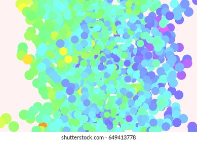 Abstract colored circles, bubbles, sphere or ellipses shape pattern. Good for web page, wallpaper, graphic design, catalog, texture or background. Vector graphic.
