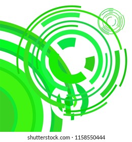Abstract colored circles, lines, on white background, vector, business Abstract colored circles, lines, on white background, vector, business