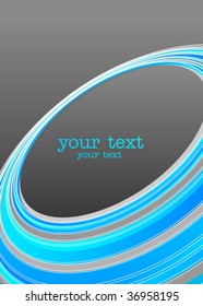 Abstract colored circles. Vector.