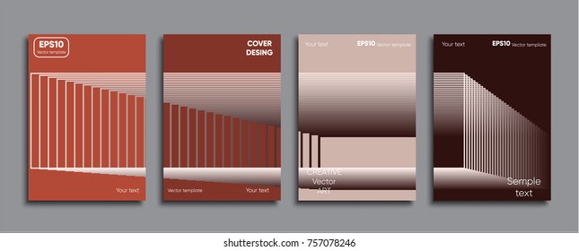 Abstract colored cover