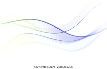 Abstract colored dynamic waves. Modern abstract cover. Colorful curve lines. Graphic concept for your design
