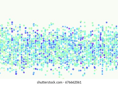 Abstract colored ellipse & square box shape pattern. Good for web page, wallpaper, graphic design, catalog, texture or background. Vector illustration graphic.