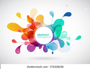 Abstract colorful bubbles background  Royalty Free Stock SVG Vector and  Clip Art