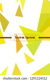 Abstract colored geometric background with polygons, vector, crystal banners, posters.