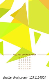 Abstract colored geometric background with polygons, vector, crystal banners, posters.