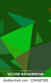 Abstract colored geometric background with polygons, vector, crystal banners, posters.