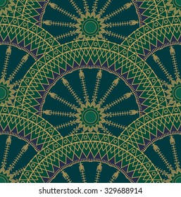 Abstract colored geometric background, seamless.