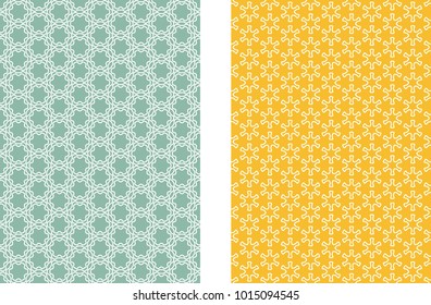 Abstract colored geometric line patterns, size A4. Set of trendy linear backgrounds, cover header design for flyer, book, wallpaper, banner, business card. Modern design. Brochure template layout
