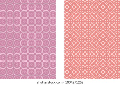 Abstract colored geometric line patterns, size A4. Set of trendy linear backgrounds, cover header design for flyer, book, wallpaper, banner, business card. Modern design. Brochure template layout
