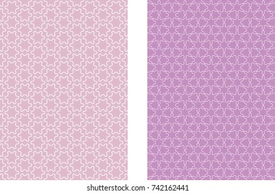 Abstract colored geometric line patterns, size A4. Set of trendy linear backgrounds, cover header design for flyer, book, wallpaper, banner, businesscard. Modern design. Brochure template layout
