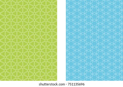 Abstract colored geometric line patterns, size A4. Set of trendy linear backgrounds, cover header design for flyer, book, wallpaper, banner, business card. Modern design. Brochure template layout