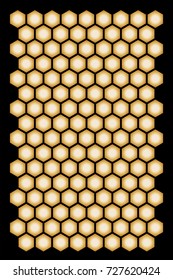 Abstract colored geometric pattern on black background,EPS10