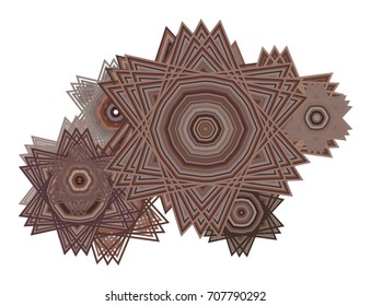 Abstract colored geometric star pattern. Good for web page, wallpaper, graphic design, catalog, texture or background. Vector illustration graphic.