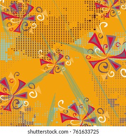 abstract colored graffiti background