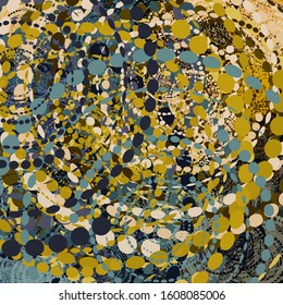 Abstract colored grunge texture of chaotic brush strokes for design of wallpaper, poster, illustration