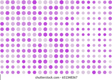 Abstract colored hexagon shape pattern. Good for web page, wallpaper, graphic design, catalog, texture or background. Style of mosaic or tile. Vector graphic.