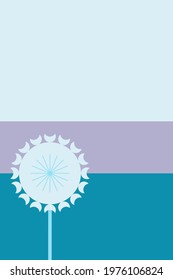 abstract colored landscape. boho, minimalism