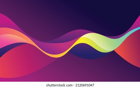 Abstract colored liquid wave background