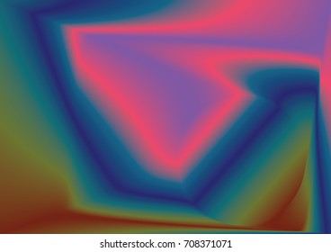 abstract colored loop,
