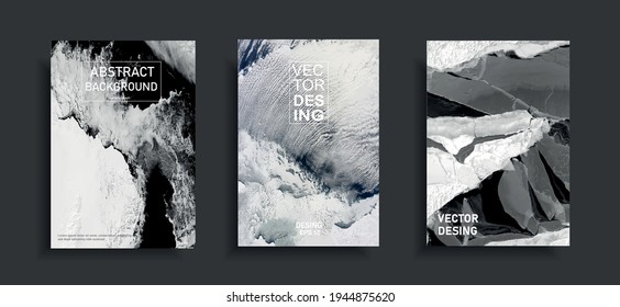 Abstract colored marble with contemporary modern lines and shapes.Elements of this image furnished by NASA.Vector EPS 10 illustration 