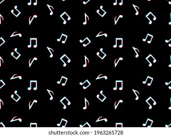 Abstract. Colored modern background pattern seamless design for mask face, pillow, clothing, fabric, gift wrap. Vector.