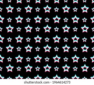 Abstract. Colored modern background pattern seamless design for mask face, pillow, clothing, fabric, gift wrap. Vector.