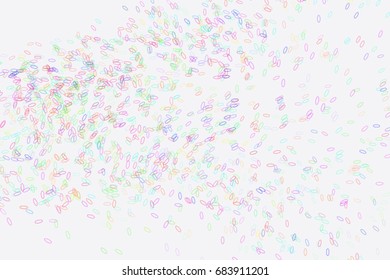 Abstract colored motion, particle or random shape pattern. Good for web page, wallpaper, graphic design, catalog, texture or background. Vector illustration graphic.