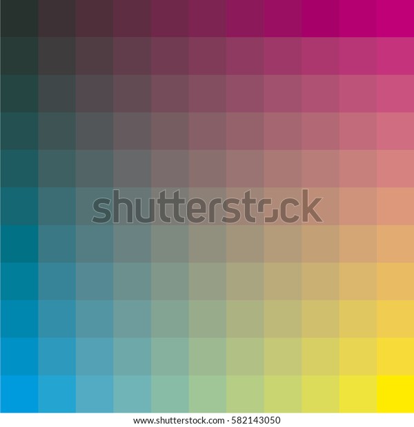 Abstract Colored Palette Background Harmony Color Stock ...