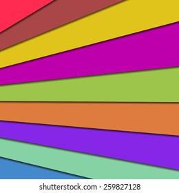 Abstract colored paper template as a background for your design.