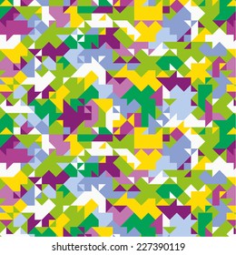 Abstract colored pattern.