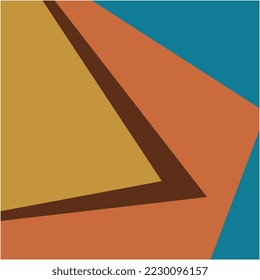 abstract colored polygonal pattern vector illustration line concept retro 2