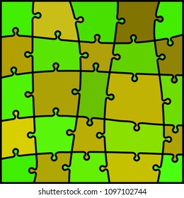 abstract colored puzzle background
