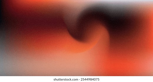 Fundo de gradiente abstrato colorido retro ou pulverizado com textura de efeito de grão. Padrão desfocado. Efeito do ruído dos grãos. Estilo na moda. Poeira e holográfica. Suave