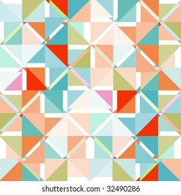 Abstract colored retro vector background.