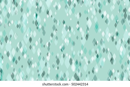 Abstract colored rhombus chaotic seamless pattern, vector illustration