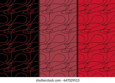 Abstract colored seamless pattern. Black and red colored wallpapers