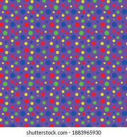 
Abstract, colored seamless pattern. Multicolored circles-balls.Modern pattern.
