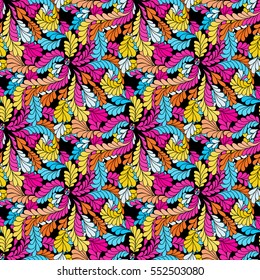 Abstract colored seamless pattern for your design