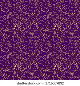 abstract colored seamless vector pattern background 