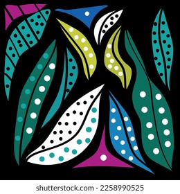 Abstract colored shapes as backgrounds and patterns for your designs