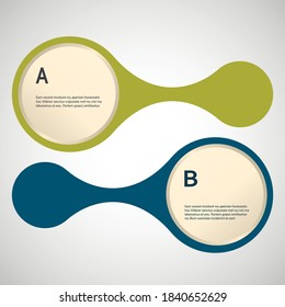 abstract colored shapes on a white background